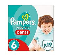 Couches-culottes Pampers - Baby Dry Pants - Taille 6 x 19 - Jusqu'à 12h de protection