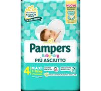 Pampers Baby-Dry 4 7-18 Kg. 17 Pièces Couches Maxi Fabriquées En Italie