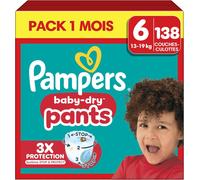 Pampers Baby-Dry Couches-culottes S6, boîte Maandbox, 138 pièces