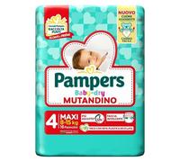Pampers Baby-Dry Culotte 4 Maxi 8-15 Kg. 16 Pièces Couches. Fabriqué En Italie