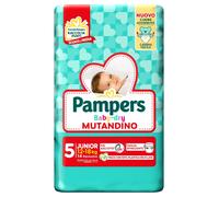 Pampers Baby-Dry Culotte 5 Junior 12-18 Kg.14 Pièces Pannol. Made IN Italy