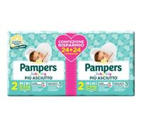 Pampers Baby Dry Duo Pack Mini 48 Unités
