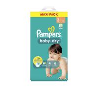 Pampers Baby-Dry Maxi Pack, Taille 3, 124 couches