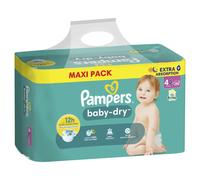 Pampers Couches Bebe Baby-Dry 10-15 kg Taille 4+ - Le pack de 94