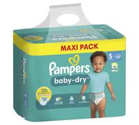 Pampers Couches Bebe Baby-Dry 11-16 kg Taille 5 - Le pack de 90