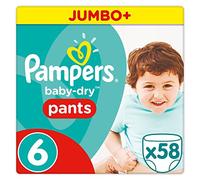 Pampers Baby-Dry Pants Couche-culotte 58 Pièces Taille 6 15+ kg