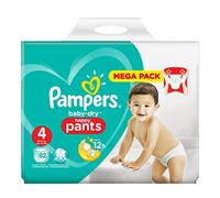 Pampers Baby Dry Pants Couche-Culotte Taille 4 9-15 kg Méga Pack x 82 Pièces