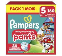 Pampers Baby-Dry Pants La Pat'Patrouille Couches-Culottes Taille 5 x160