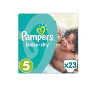 Pampers baby-dry taille 5 11-23 kg x23 couches