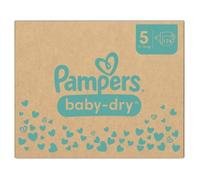 Pampers Baby-Dry Taille 5, 174 Couches, 11kg - 16kg Pack 1 Mois Multicolore