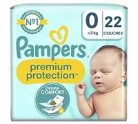 Pampers Premium Protection Taille 0 22 Couches