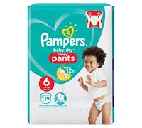 Couches-culottes Pampers - Baby Dry Pants - Taille 6 x 19 - Jusqu'à 12h de protection