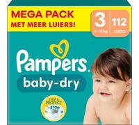 PAMPERS Couches culottes T3 - Le paquet de 112 couches