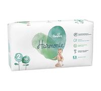 Pampers Couches Harmonie Taille 2 (4-8Kg) x39 (lot de 2 soit 78 couches)