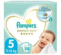 Pampers Couches Premium Care Junior 5 58 Pcs. - 8001841104997 Multicolore
