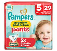 Pampers couches premium protection pants T5 11-17 kg 29 couches