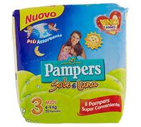 Pampers - Couches soleil et lune Taglia 3 (4-9 kg)