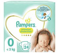 Pampers Pampers Couches New Baby Taille 0 Micro (1-2,5 Kg) Paquet X24 Changes 24 Couches - Lot de 2