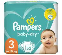 PAMPERS Baby-Dry Taille 3, 52 Couches