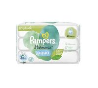 Pampers Harmonie Aqua Lingettes 0% Plastique 3x48uts