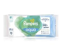 Pampers Harmonie Aqua 0% Plastique Lingettes pour Bébé 48 unités