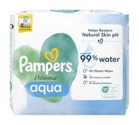 Pampers Harmonie Aqua Lot de 192 lingettes pour bébé