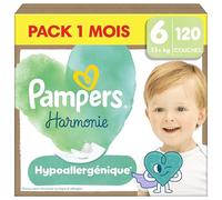 Pampers Harmonie, Taille 6, 120 Couches