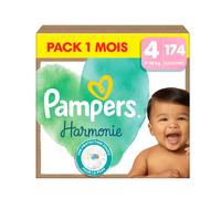 Pampers Harmonie Couches - Taille 4 (174 unités) - Pack 1 Mois