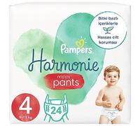Pampers Harmonie Lot de 24 couches Taille 4 9-15 kg