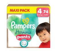 Pampers Harmonie Maxi Pack, Taille 4, 74 couches