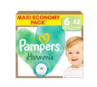Pampers Harmonie Maxi Pack, Taille 6, 62 couches