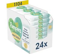 Pampers Harmonie New Baby, 1104 Lingettes pour Bébé (24x46), Sans Plastique, Sans Parfum, Certifié OEKO-TEX, Protection De La Peau Délicate, Aide à restaurer le pH naturel de la pea