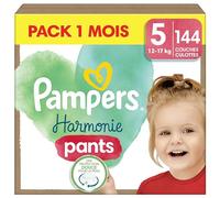 Pampers Couches culottes Harmonie Pants taille 5 12-17 kg pack mensuel 1x144 pièces