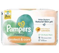 Pampers - Harmonie Protect & Care - Calendula - Lingettes - 132 lingettes - 3 x 44