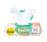 Pampers Harmonie Protect & Care Lingettes Hydratées pour Enfants, 176 Pièces (4 x 44), Aider À Préserver Le PH Naturel De La Peau, avec Extrait De Calendula