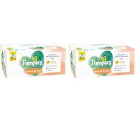 Pampers Harmonie Protect & Care Lot de 18 paquets de 44 lingettes humides : 396 lingettes humides qui aident à restaurer le pH naturel de la peau