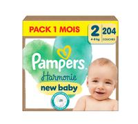 Pampers Harmonie S2 - coffret 204 pièces