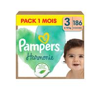 Pampers Harmonie S3 Pack de couches 186 pièces