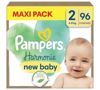 Pampers Harmonie Maxi Pack T2 (4-8 Kg) Avec Emballage Papier Recyclable