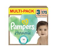 PAMPERS HARMONIE TAILLE 3 175 COUCHES (6-10 KG)