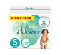 PAMPERS HARMONIE TAILLE 5 123 COUCHES (11-16 KG)