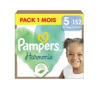 PAMPERS HARMONIE TAILLE 5 152 COUCHES (11-16 KG)