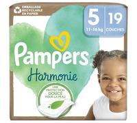 Pampers Harmonie, Taille 5, 19 couches
