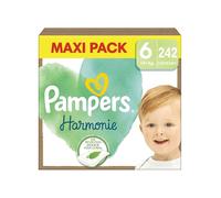 PAMPERS HARMONIE TAILLE 6 242 COUCHES MAXI PACK 13-18 KG