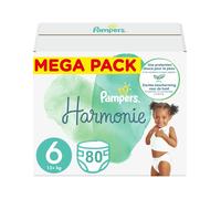 PAMPERS HARMONIE TAILLE 6 80 COUCHES (13-18 KG)