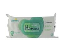 Pampers Lingettes bébé aqua Harmonie - Les 2 paquets de 48 lingettes