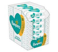 Pampers Lingettes Bébé Sensitive - Lot de 18