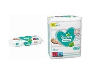 Pampers Lingettes humides Sensitive, paquet de recharge G