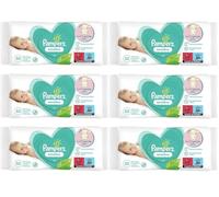 PAMPERS Lingettes pour Bébé Sensibles Lingettes 6 Emballage 312 Unité
