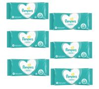 Pampers Lingettes Sensitives Pour Peau De Bébé Sensible Pack De 6